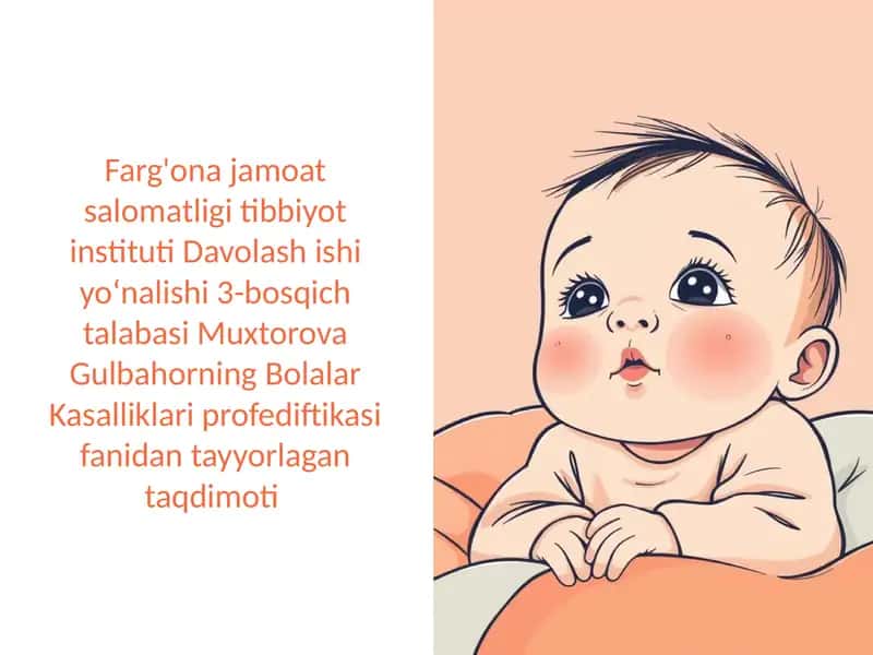 Chaqaloqlar rivojlanishi 1