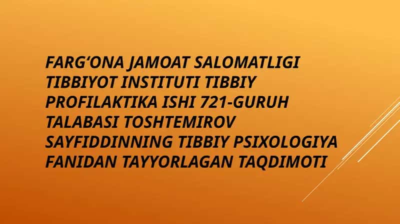 Psixosomatiktibbiyotrivojlanishtarixi 1