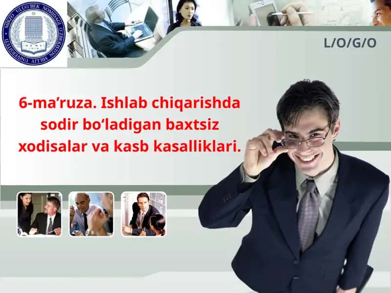 Ishlabchiqarishda sodir bo‘ladigan baxtsiz xodisalar 1