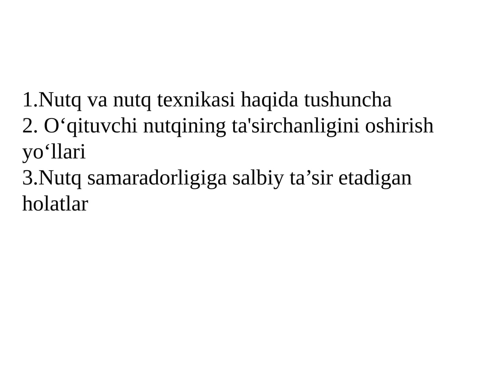 Nutq texnikasi 1