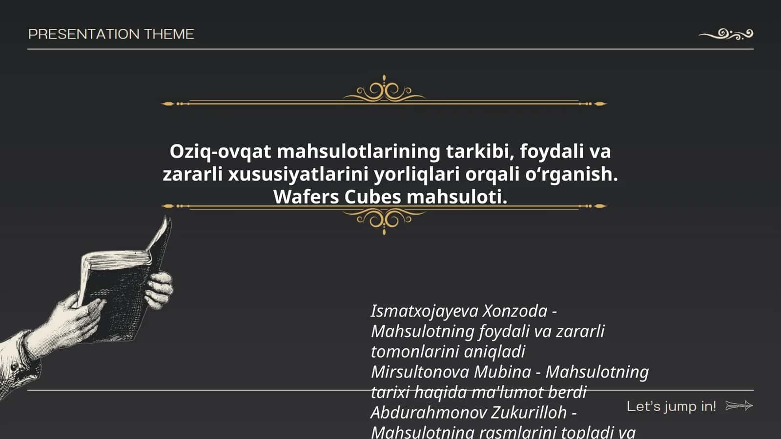 Wafers Cubes mahsuloti 1