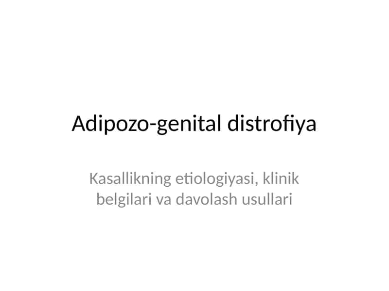 Adipozo-genitaldistrofiya 1