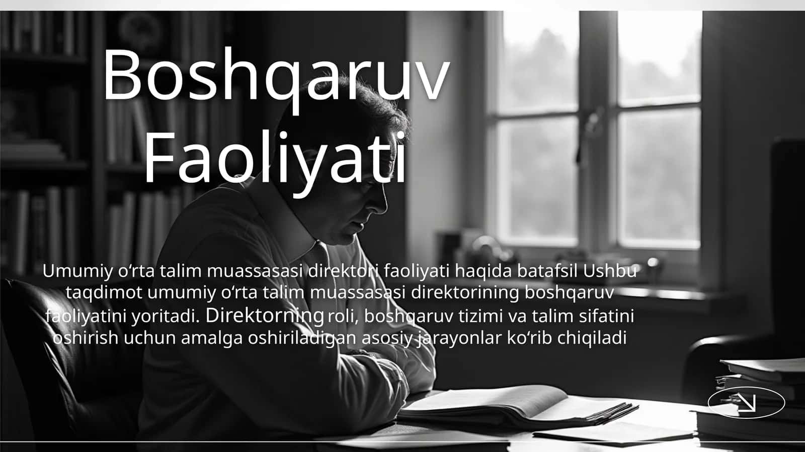 Boshqaruv Faoliyati 1