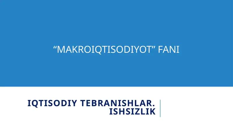 MAKROIQTISODIYOT 1