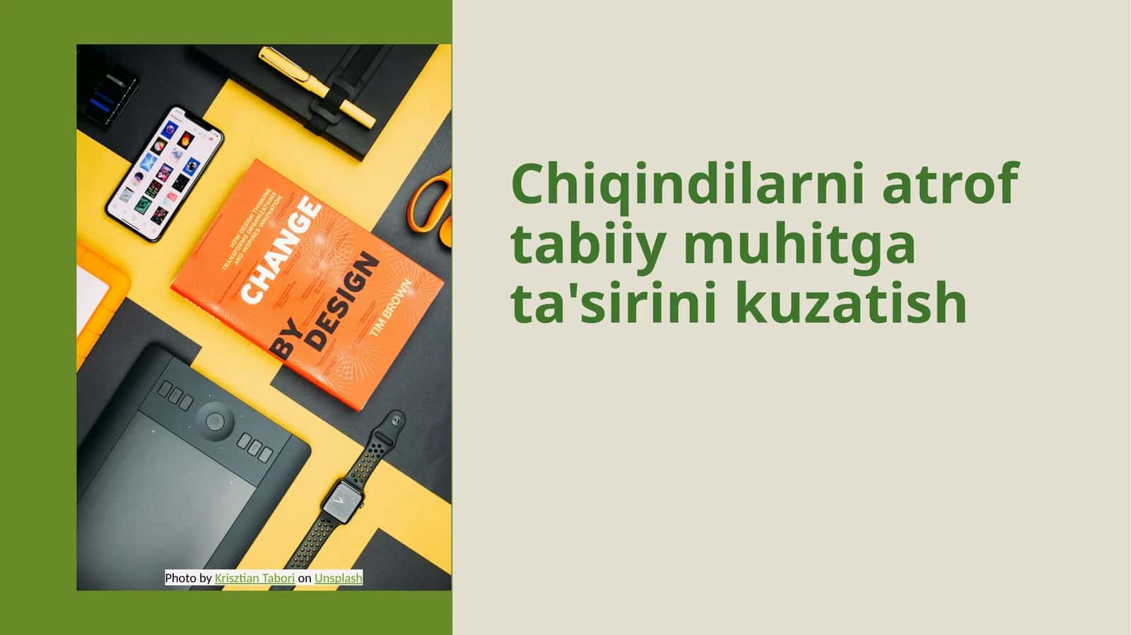 Chiqindilarni atrof tabiiy muhitga ta'sirini kuzatish 1