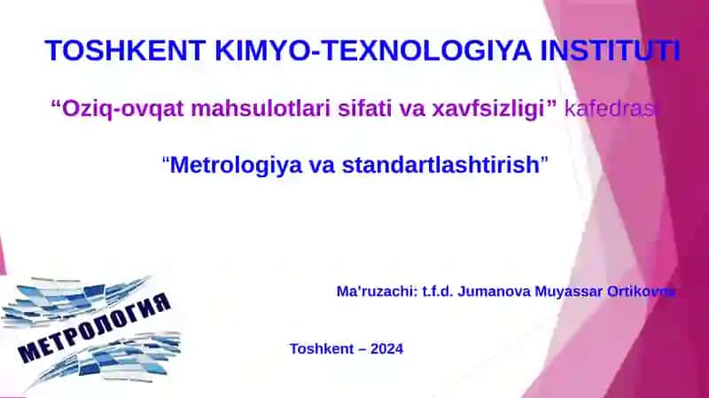 Standartlarni ishlab chiqish, tasdiqlash va tadqiq etish tartib va qoidalari