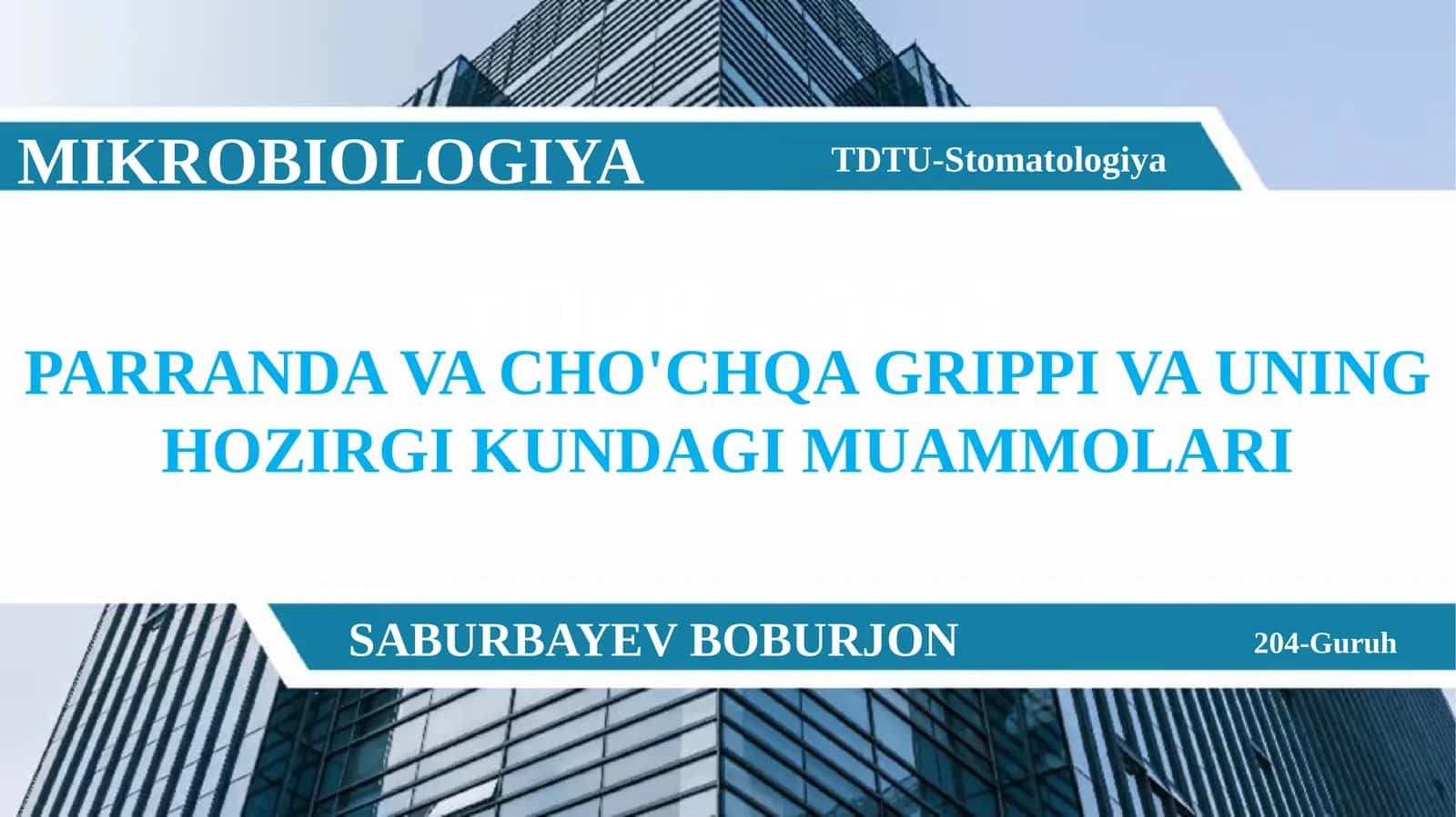 PARRANDA VA CHO'CHQA GRIPPI VA UNING HOZIRGI KUNDAGI MUAMMOLARI 1
