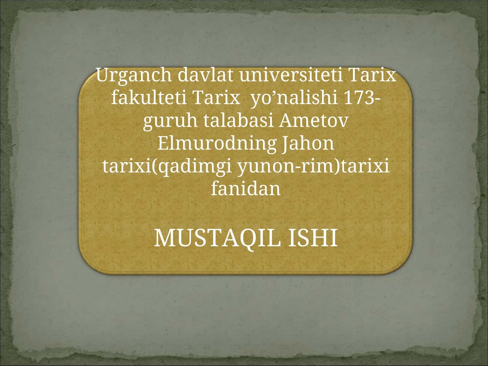 Oktavianning siyosiy dasturi va maqsadi 1