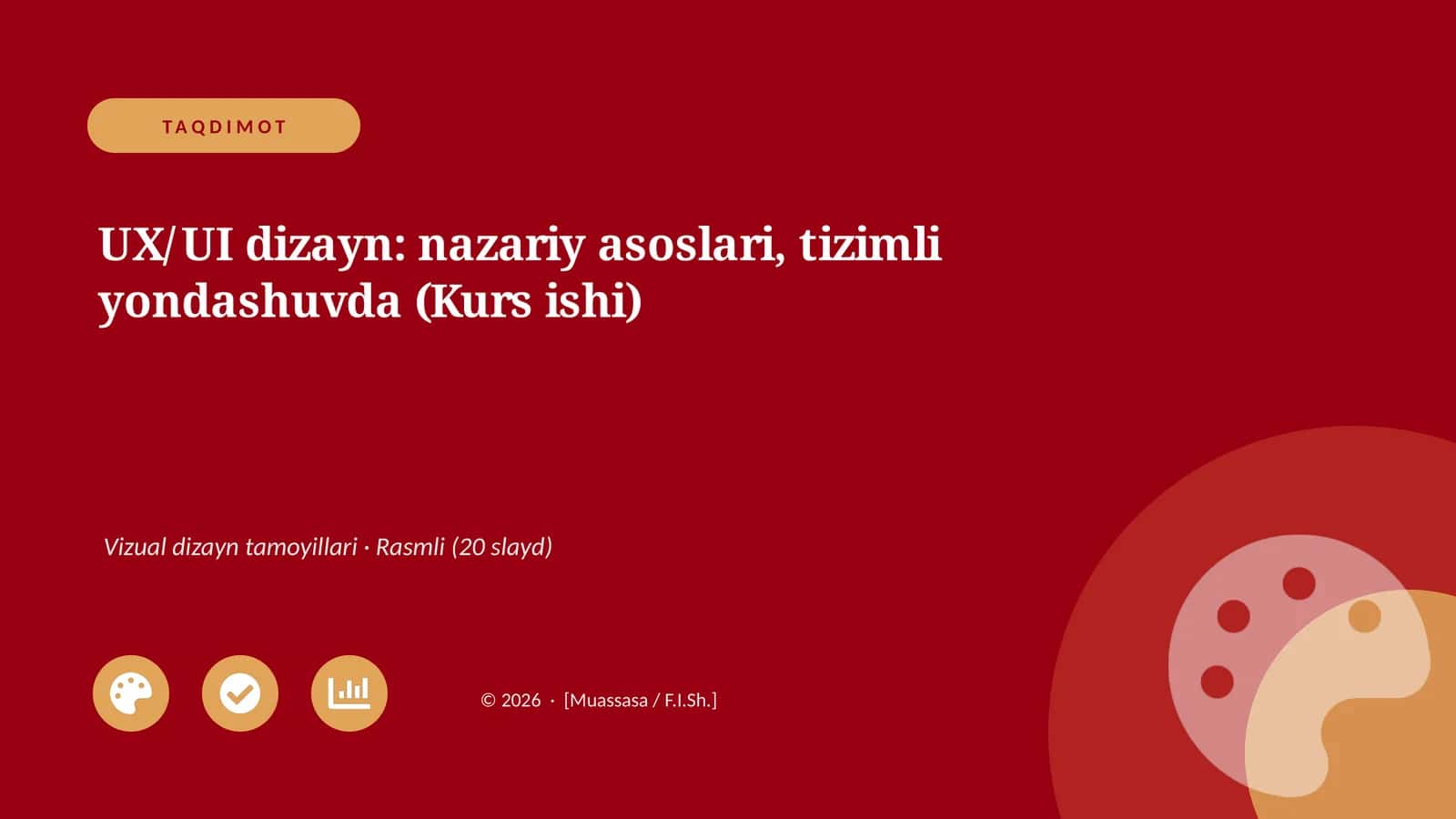 UX/UI dizayn: nazariy asoslari 1
