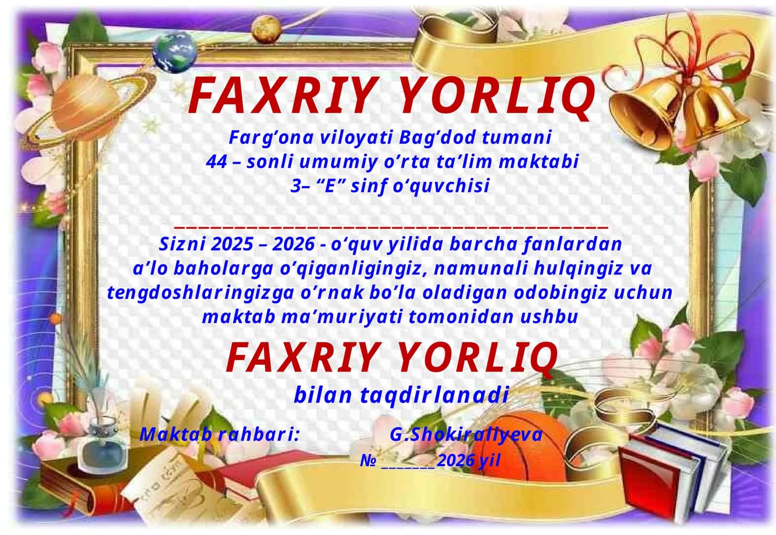 FAXRIY YORLIQ 1