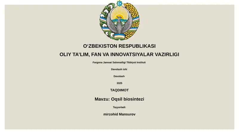 Oqsil biosintezi 1