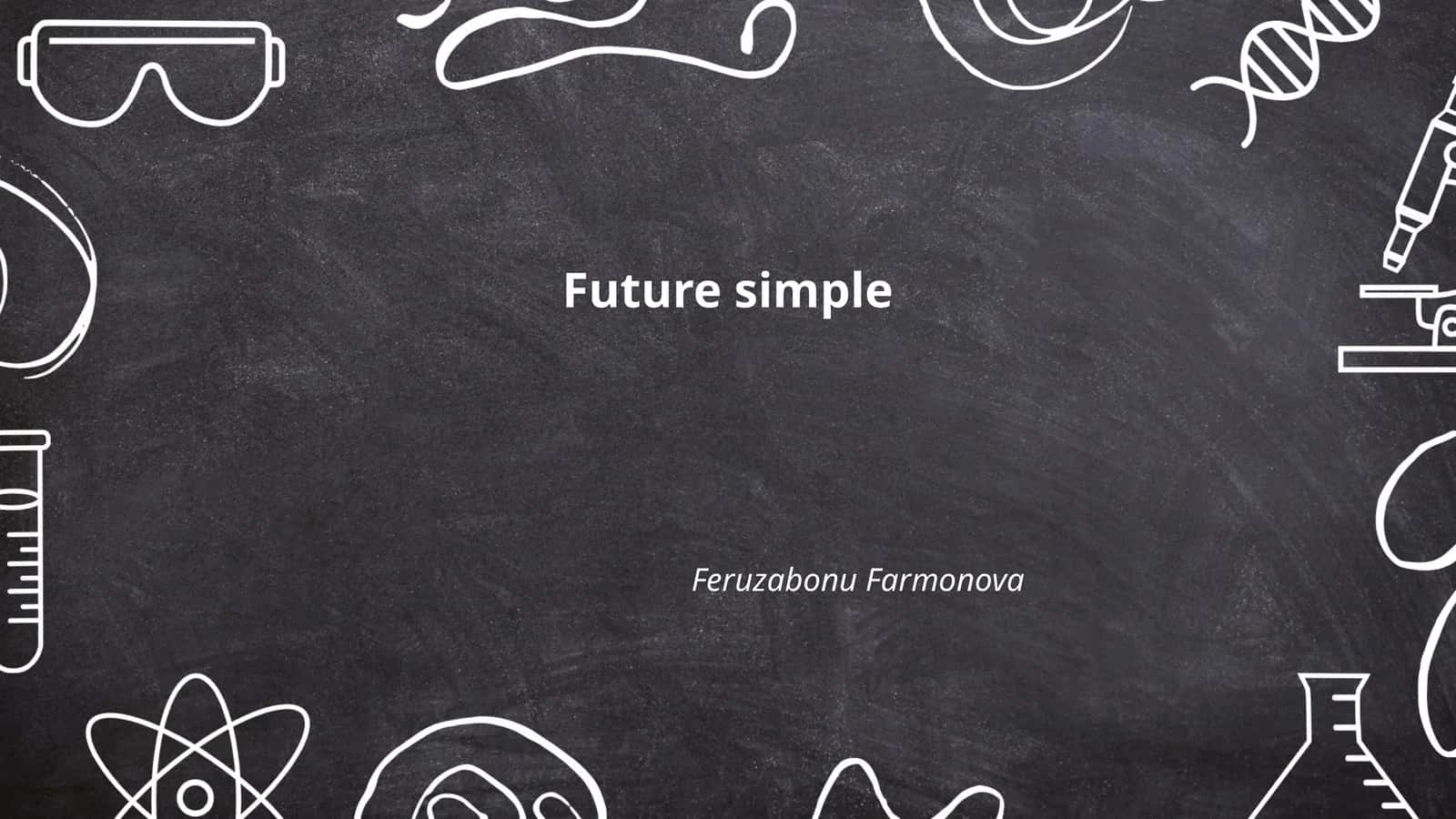 Future simple 1