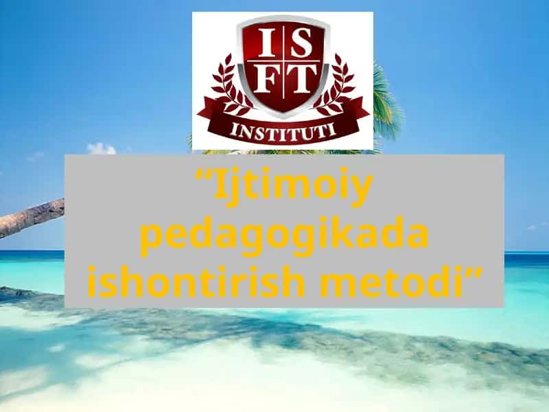 Pedagogika fanining rivojlanish bosqichlari 1