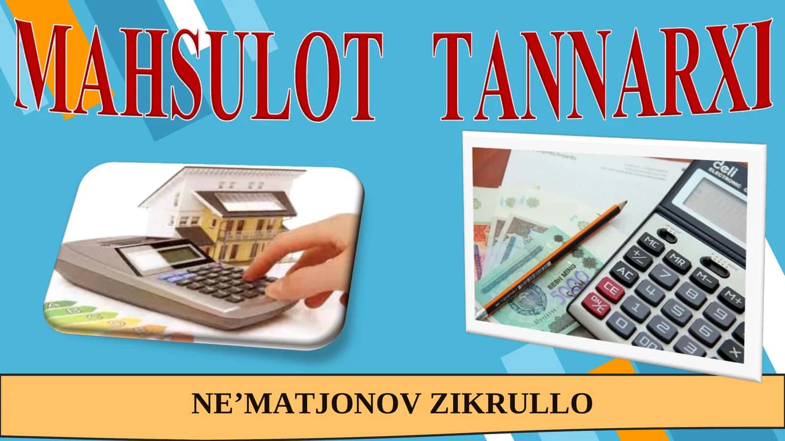 TANNARX TUSHUNCHASI 1