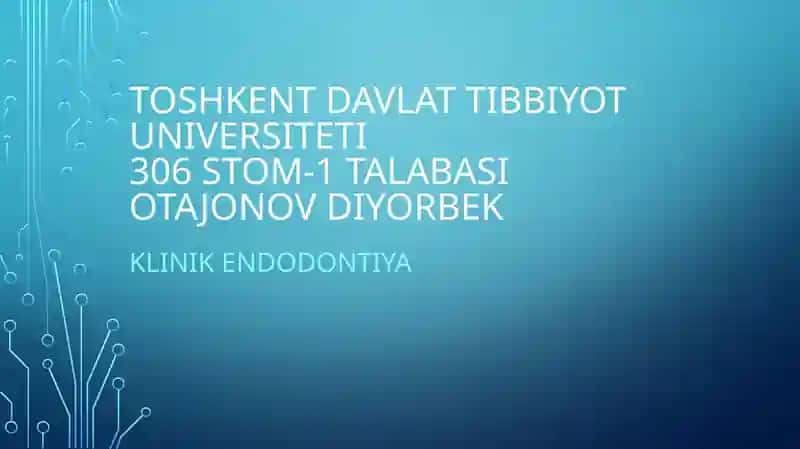 ildiz kanaliga ishlov beruvchi suyuqliklar