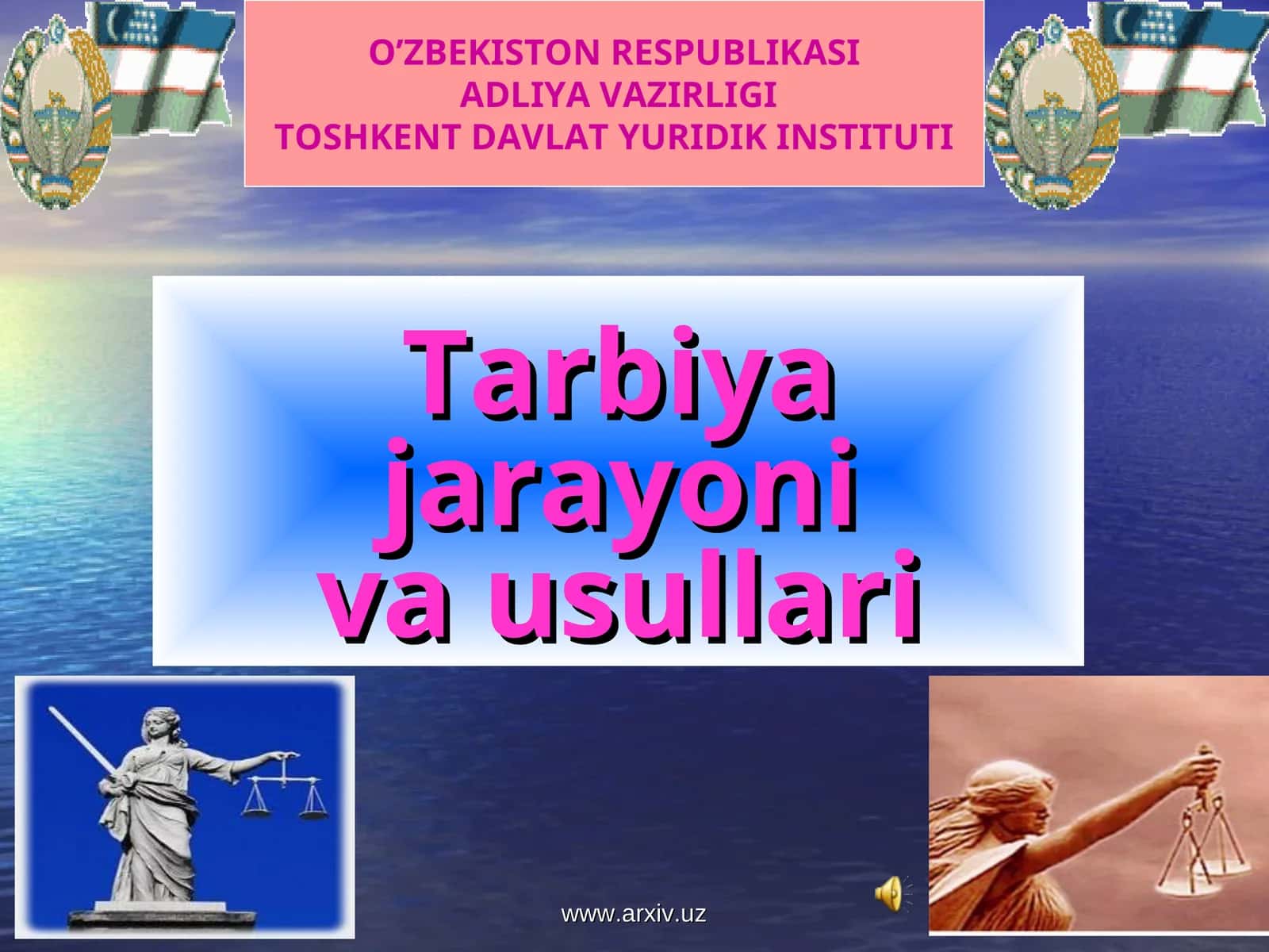 TARBIYA JARAYONIVA USULLARI 1