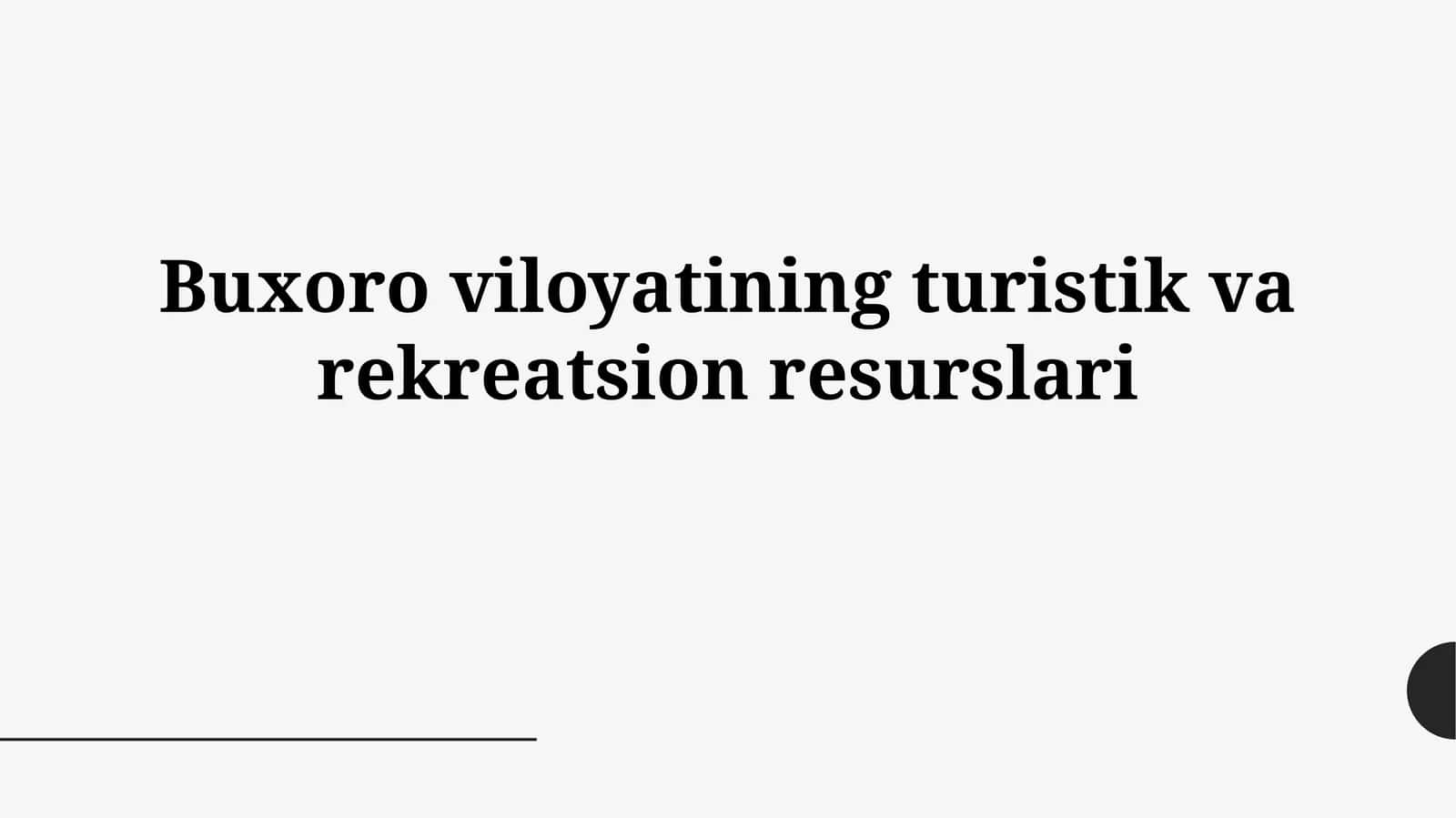 Tarixiy-madaniy va ziyorat turizmi salohiyati 1