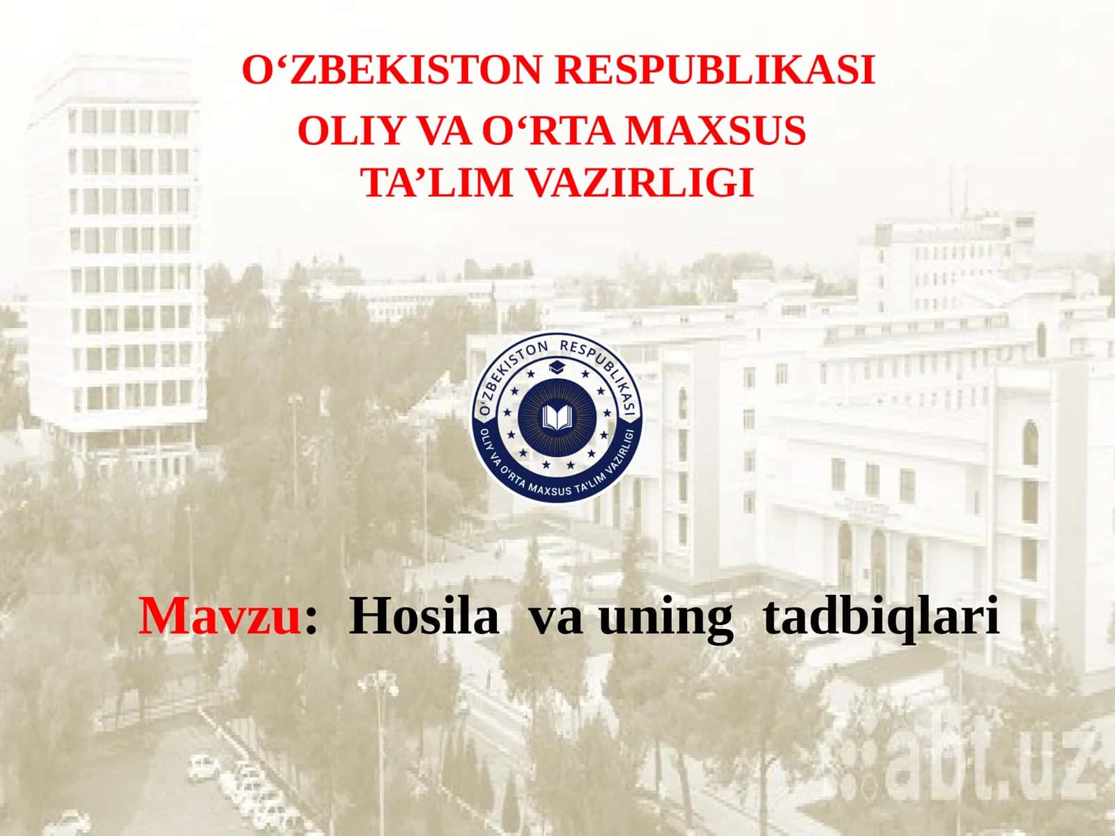 Hosilavauningtadbiqlari 1