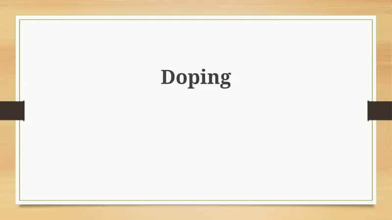 Doping: Ta'rif, Turlari va Tarixi 1