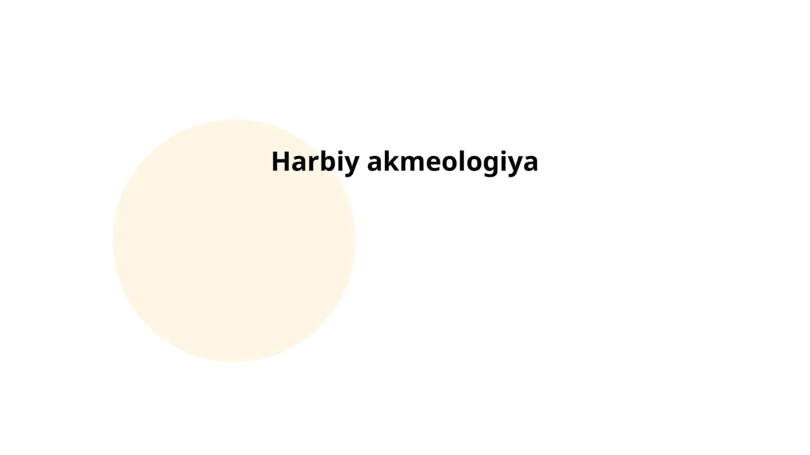 Harbiy akmeologiya 1