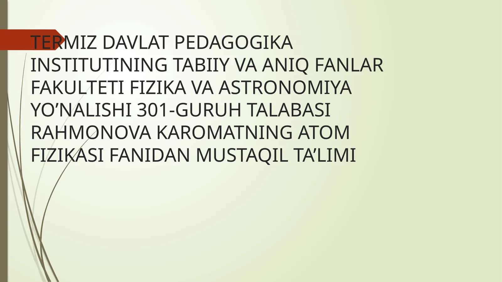 Rezerford tajribasi 1