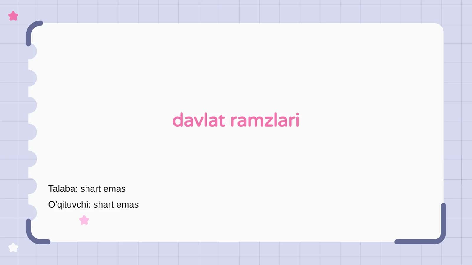 Davlat Ramzlari 1