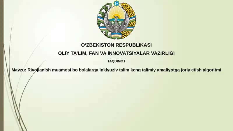 Inklyuziv ta'lim 1