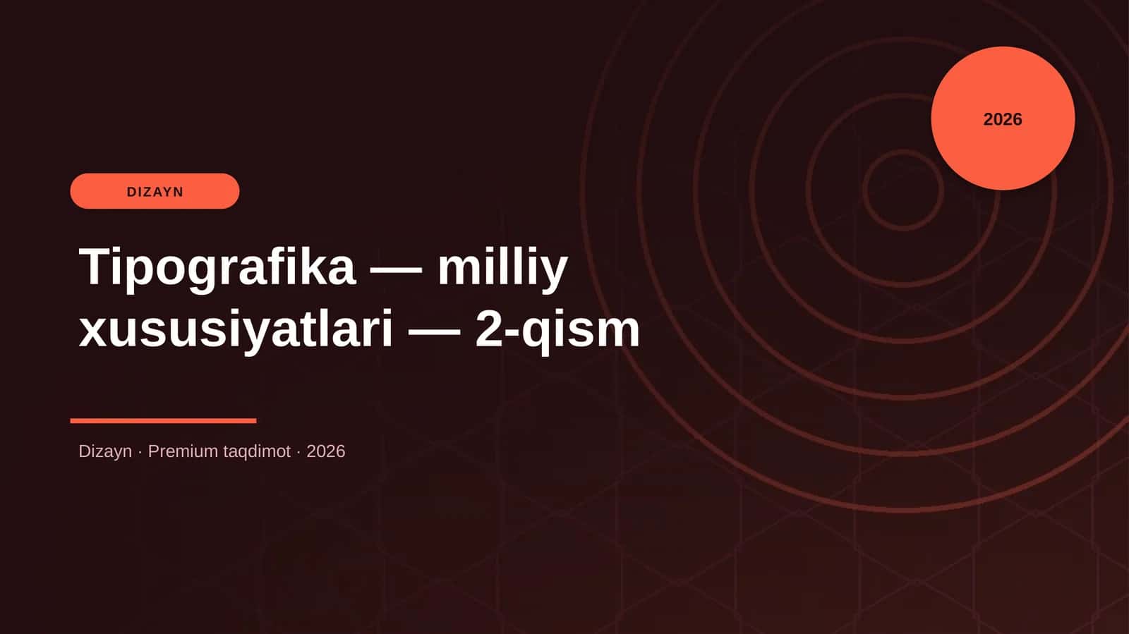 Tipografika — milliy xususiyatlari — 2-qism 1