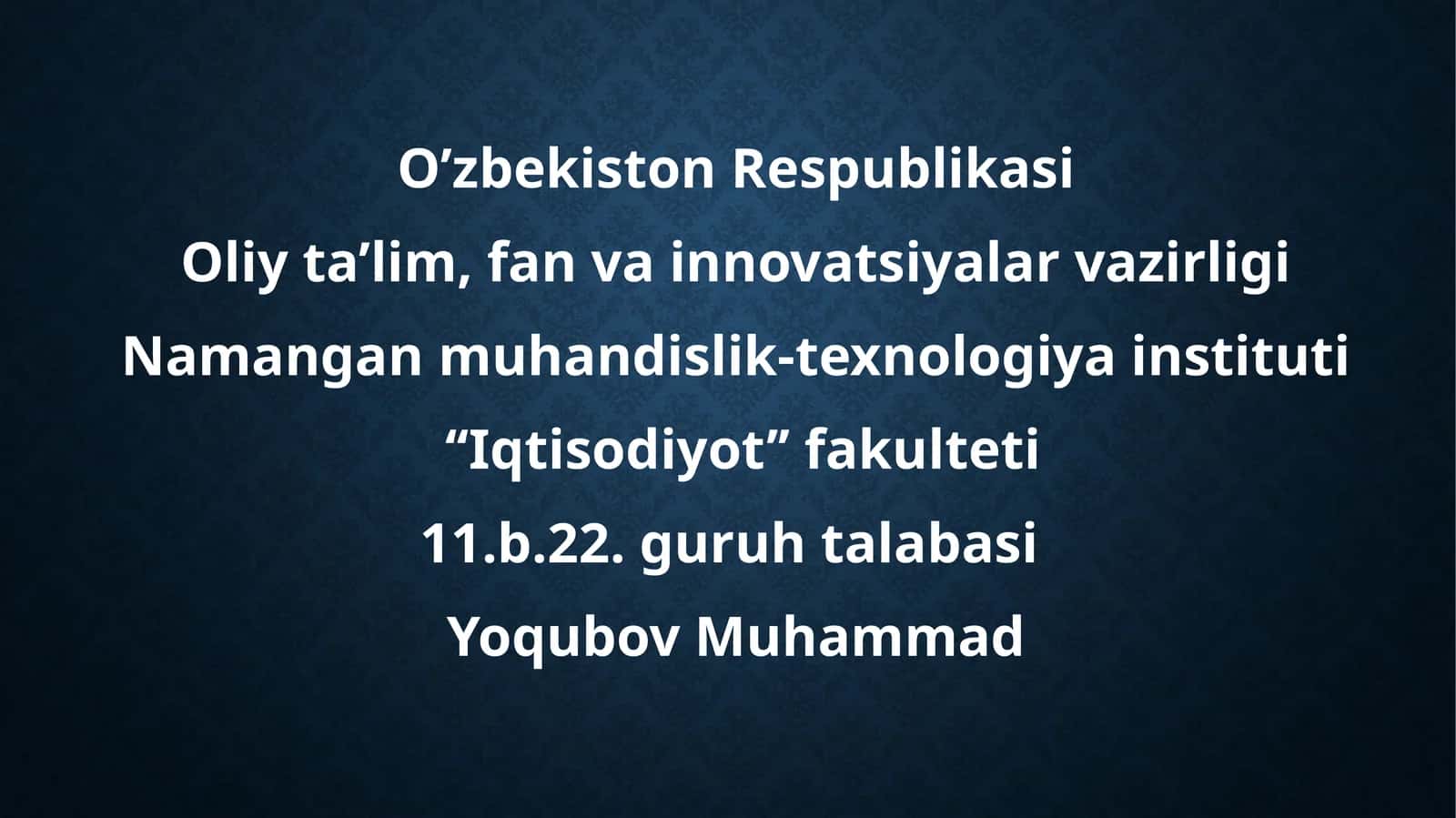 Qarz munosabatlarini ifodalovchi qimmatli qogʻozlar 1