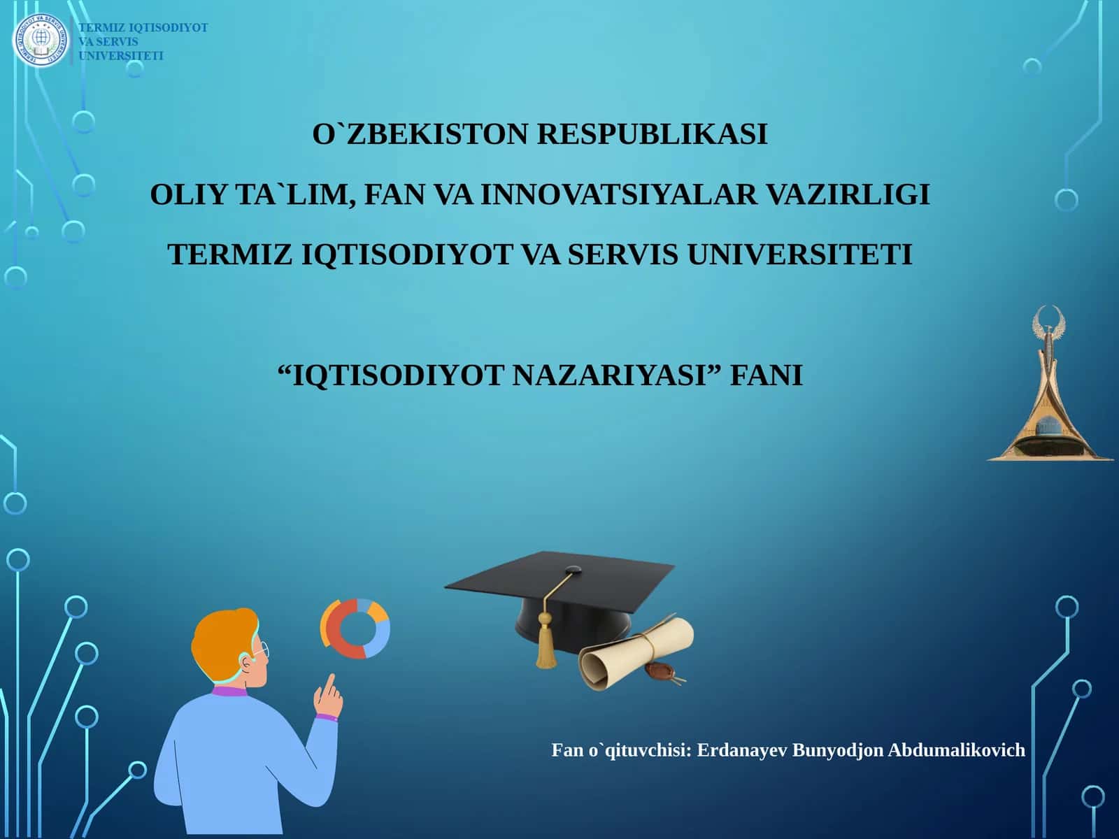IQTISODIYOT NAZARIYASI 1
