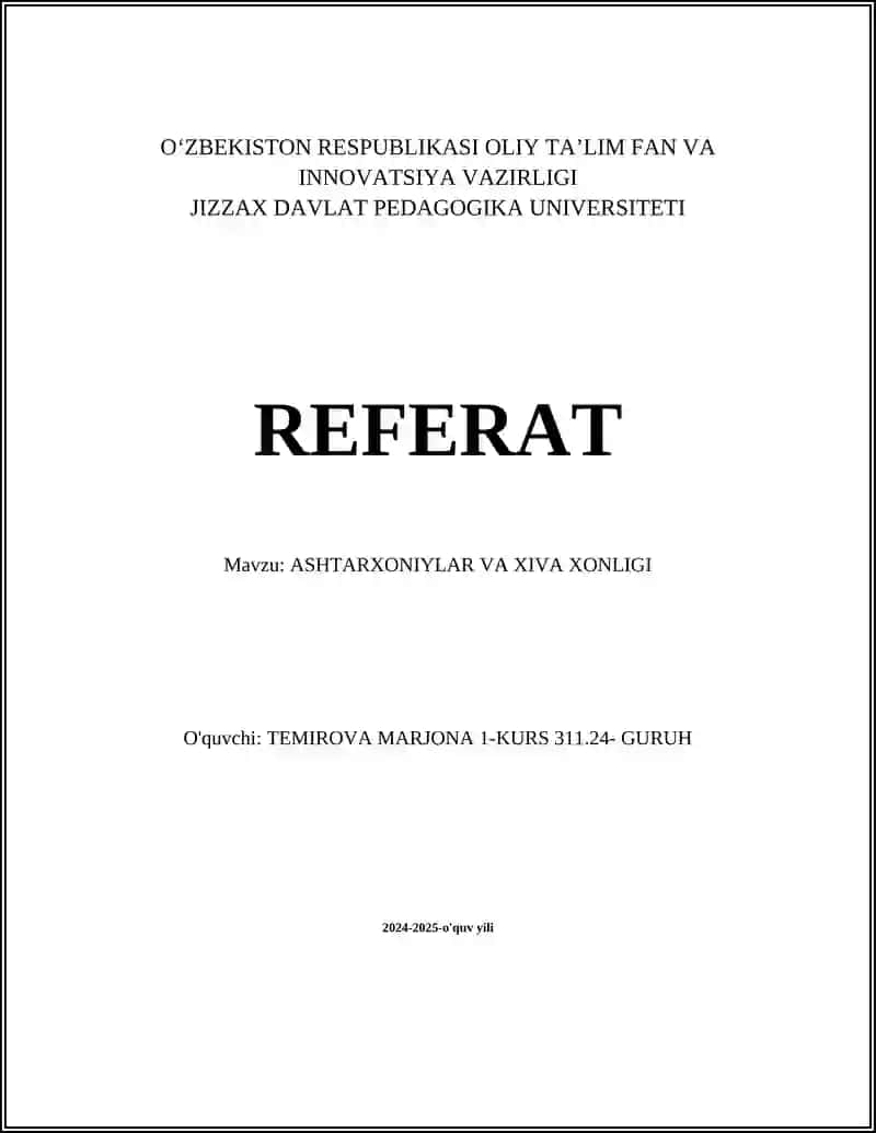Ashtarkoniylar va Xiva xonligi
