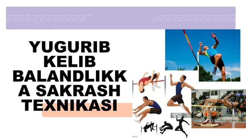 Yugurib kelib balandlikka sakrash texnikasi 1