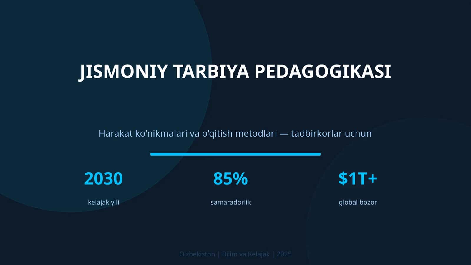 JISMONIY TARBIYA PEDAGOGIKASI 1