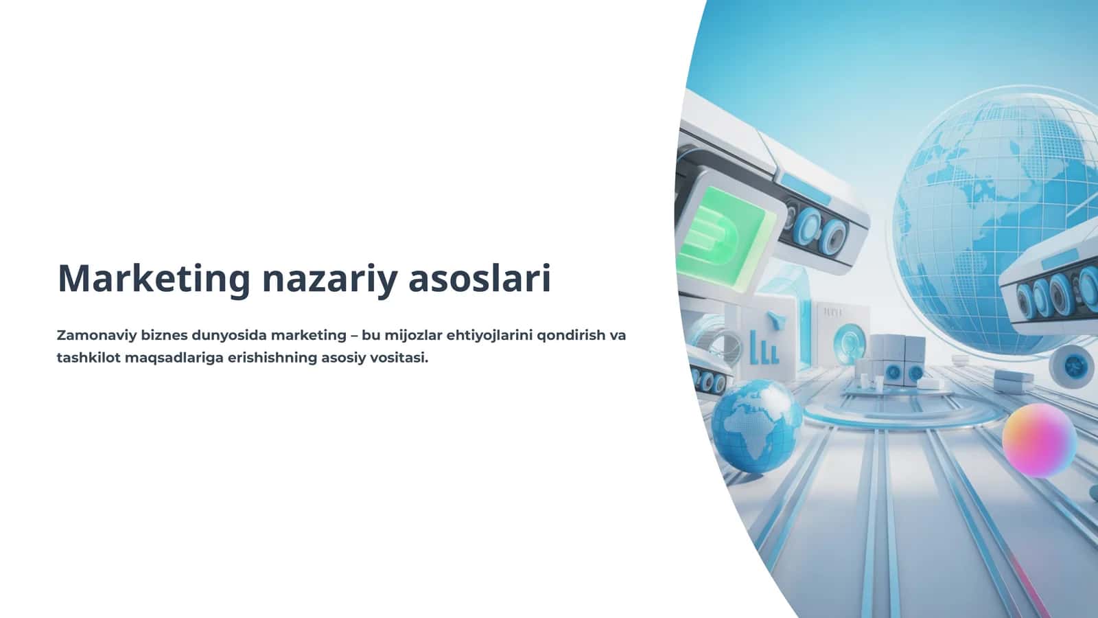 Marketing nazariy asoslari 1