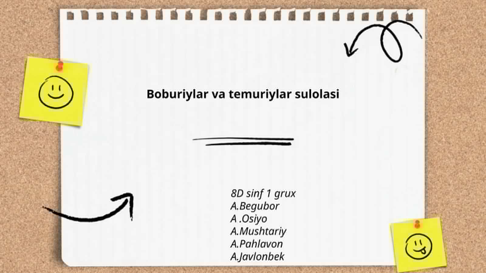 Boburiylar va temuriylar sulolasi 1