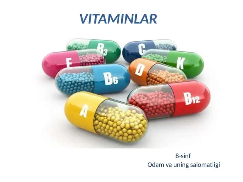 VITAMINLAR 1
