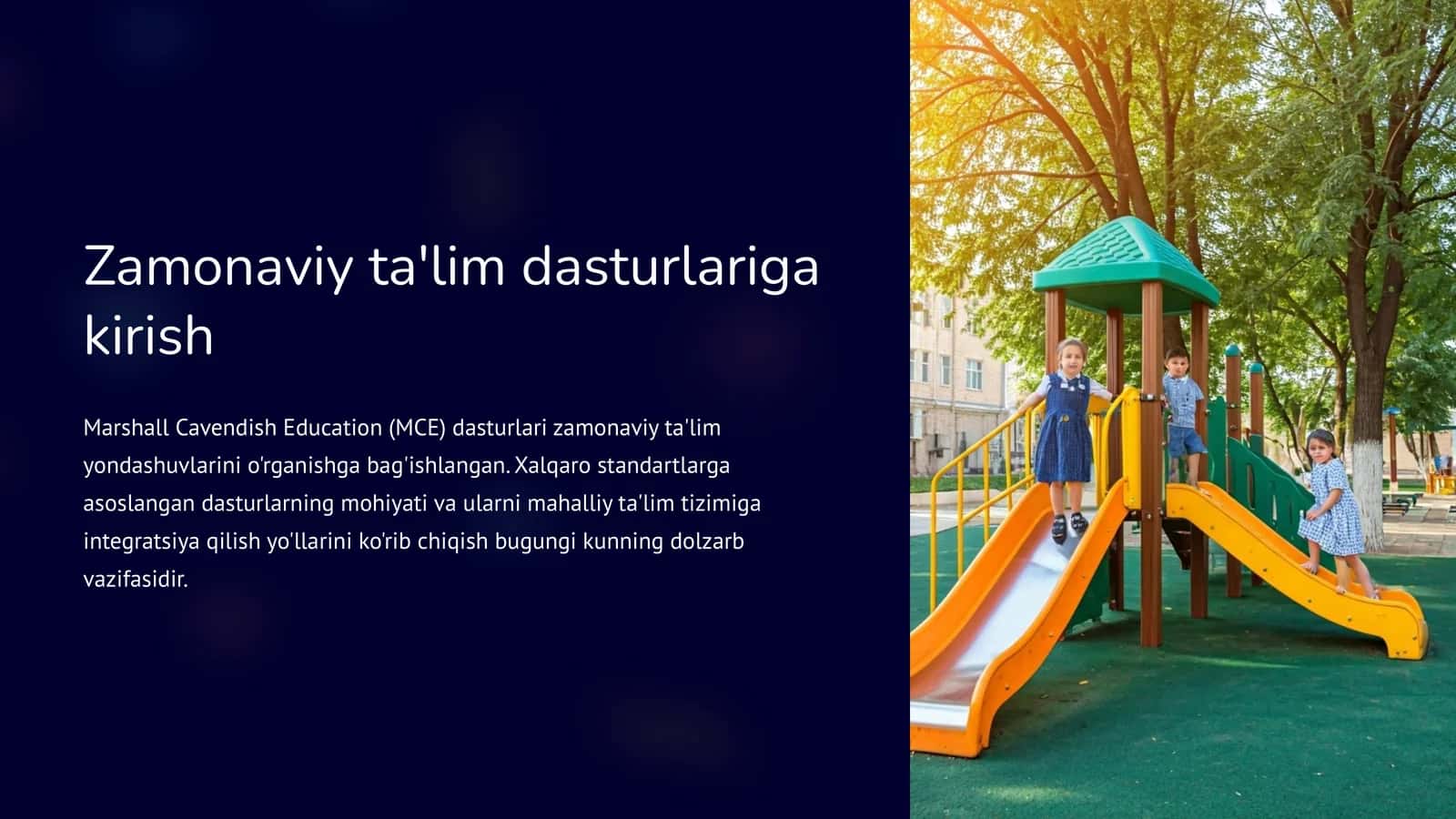 Zamonaviy ta'lim dasturlari 1