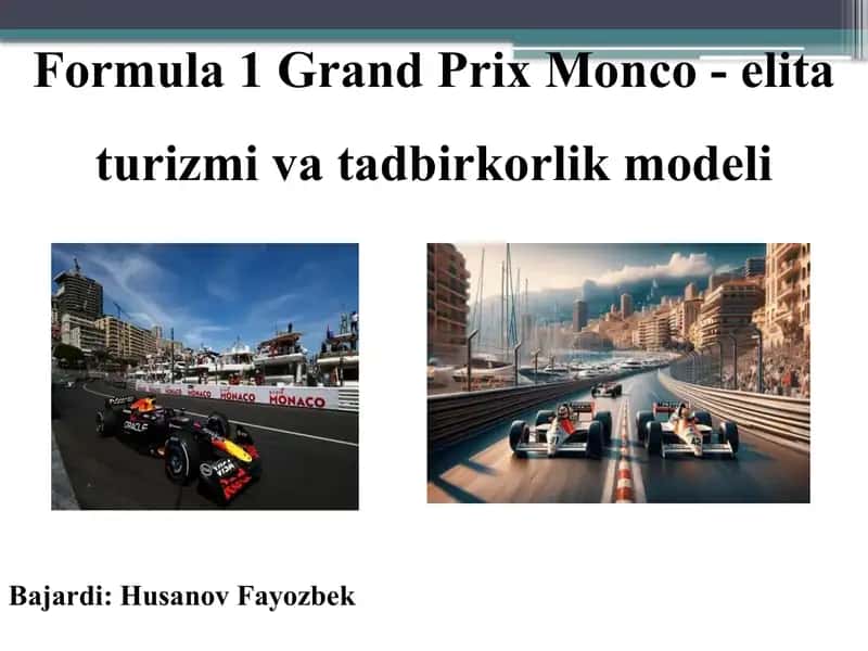 Monako Grand Prix 1