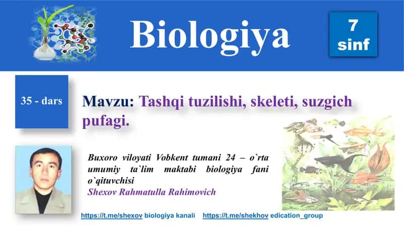 Biologiya darsi 1