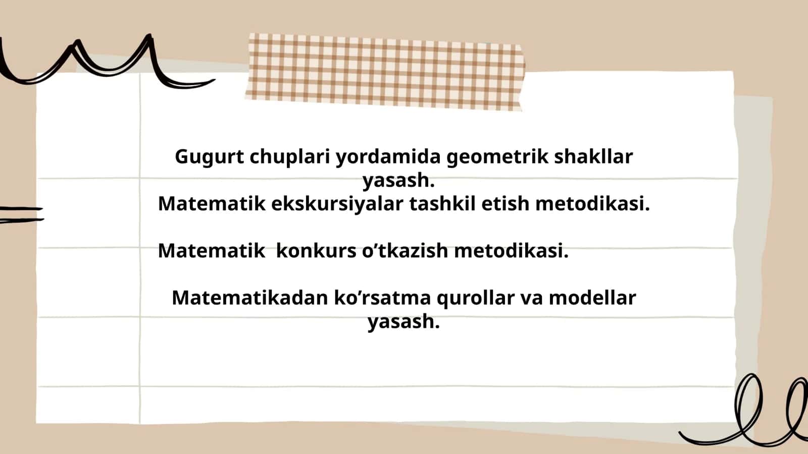 Matematikadan ko’rsatma qurollar va modellar yasash 1
