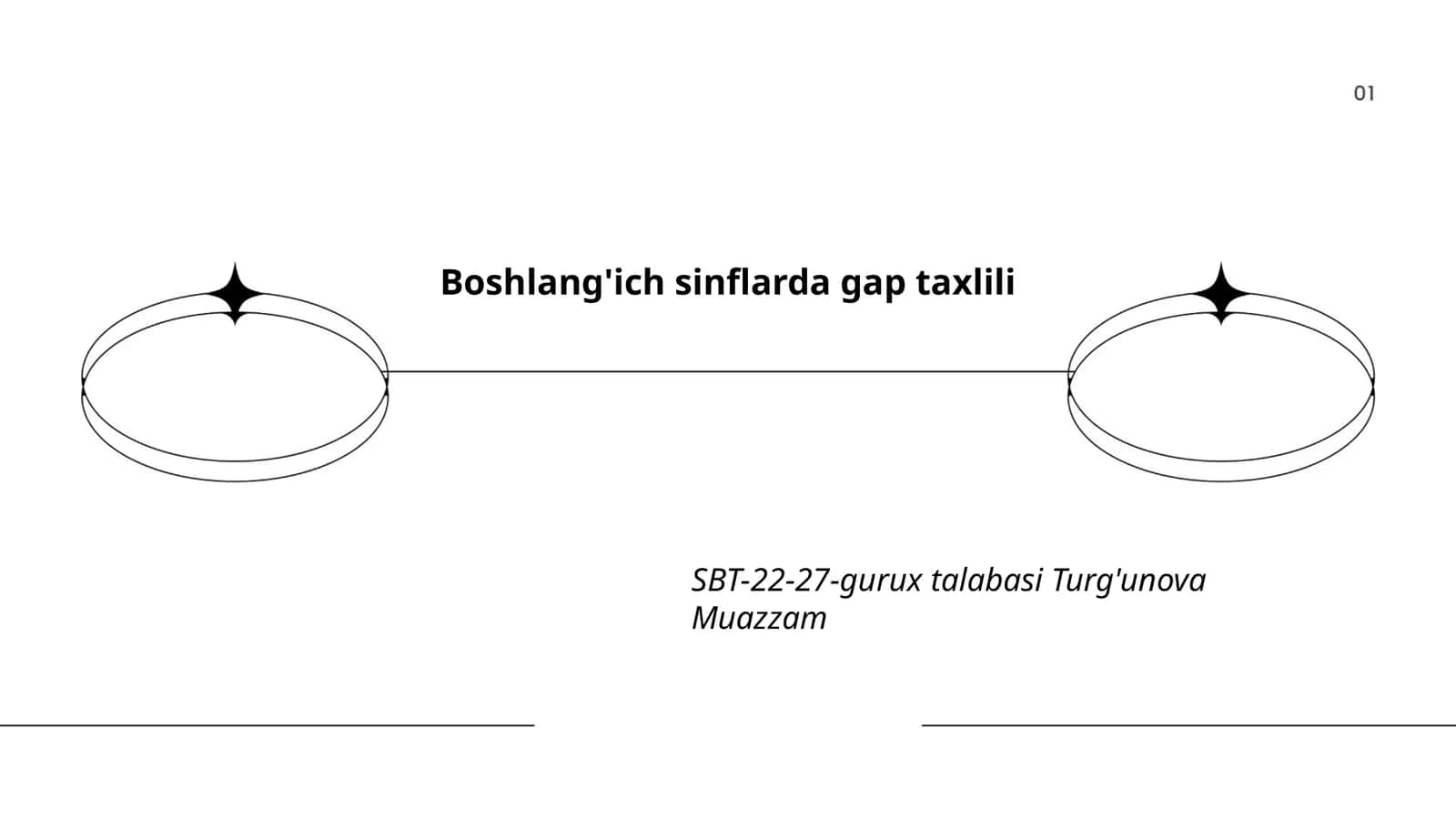 Boshlang'ich sinflarda gap taxlili 1