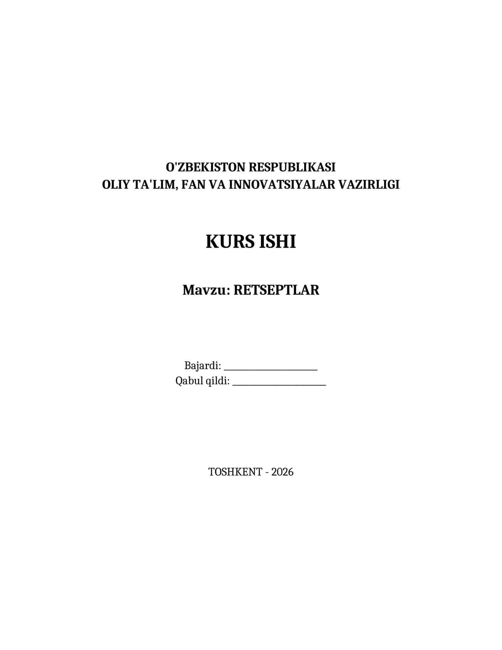 RETSEPTLAR 1