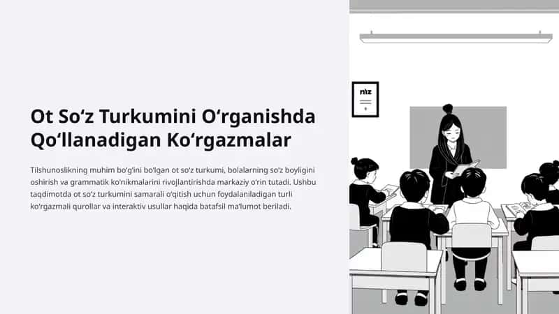 Ot Soʻz Turkumini Oʻrganishda Qoʻllanadigan Koʻrgazmalar 1