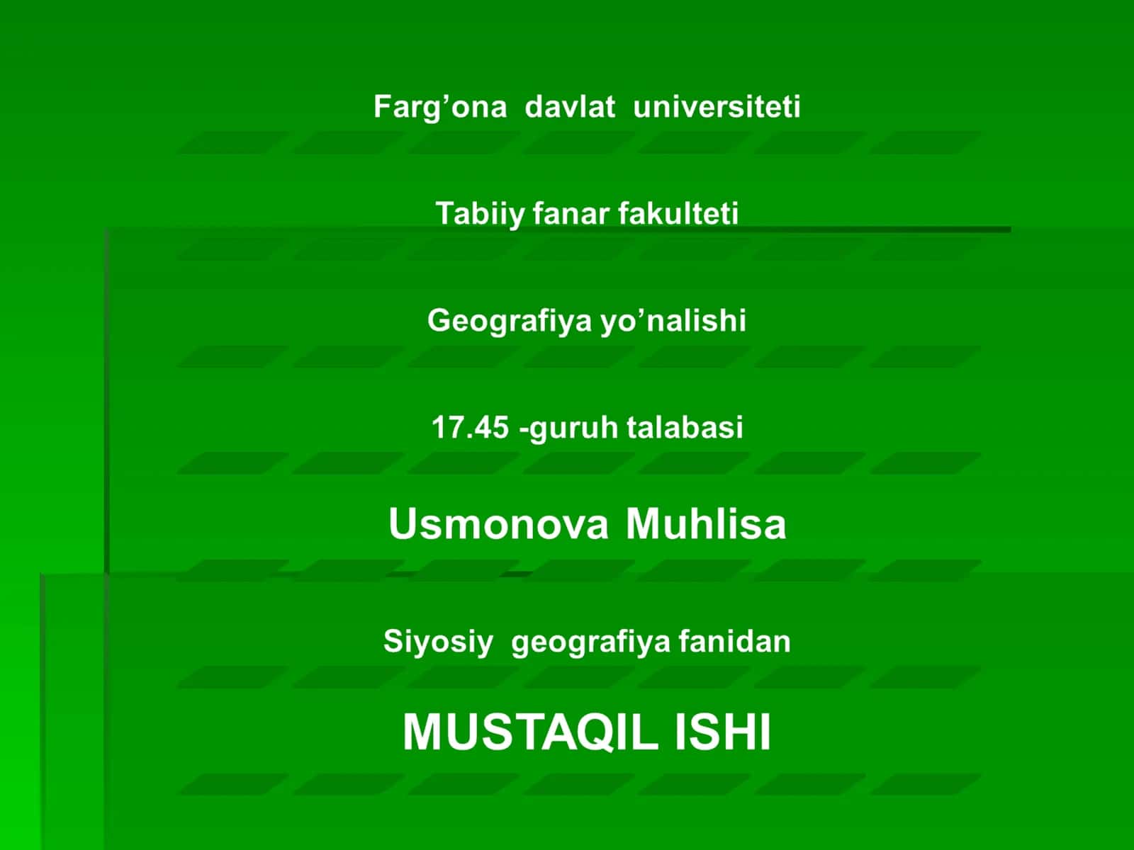Qozog’iston Respublikasi Geografiyasi 1