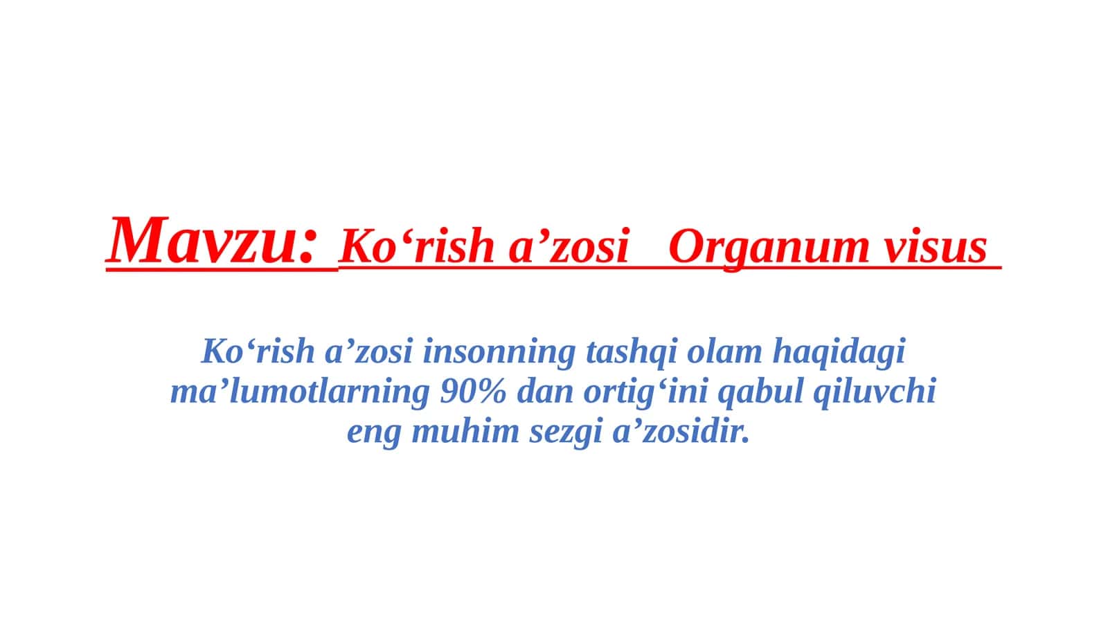 Koʻrisha’zosiOrganumvisus 1