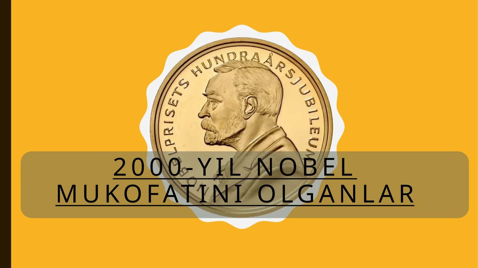 2000-yil Nobel mukofotini olganlar 1