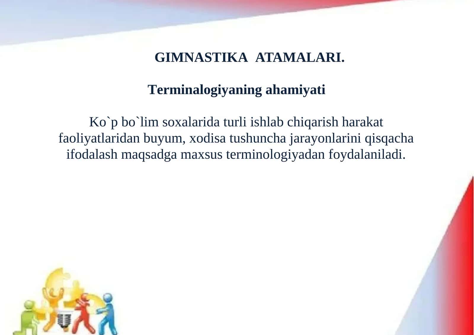 GIMNASTIKA ATAMALARI 1