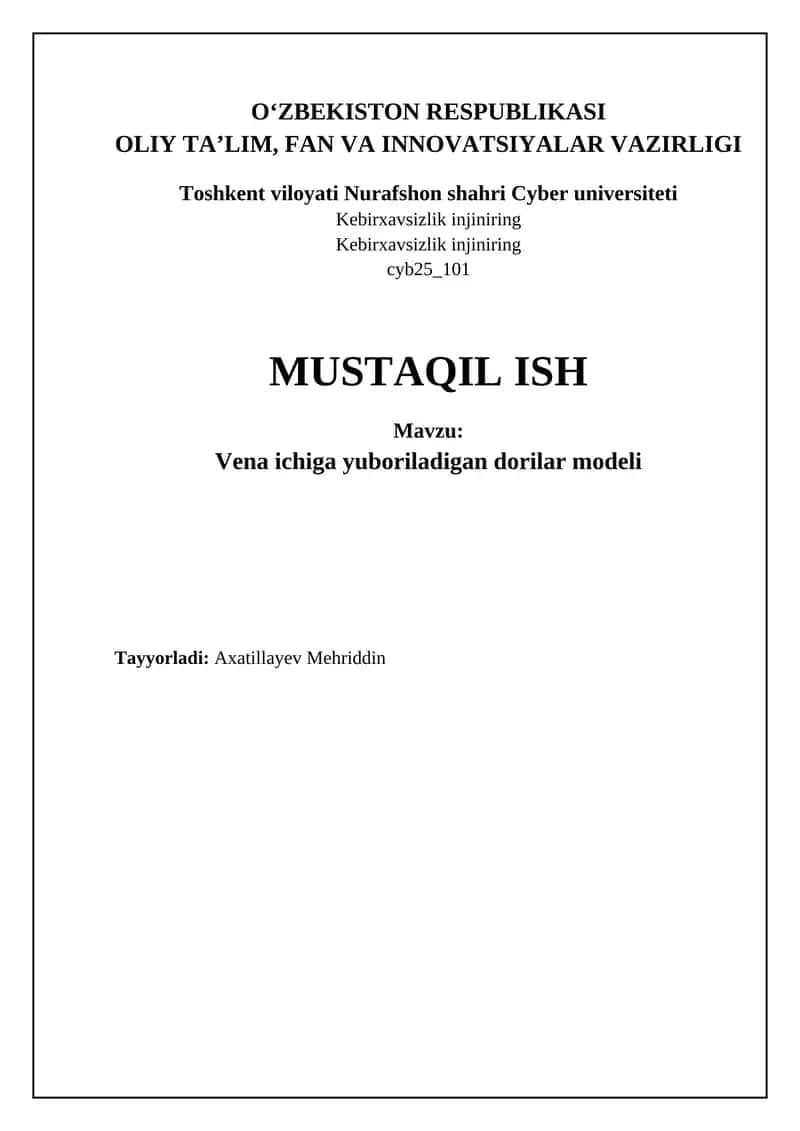 Kebirxavsizlik injiniring 1