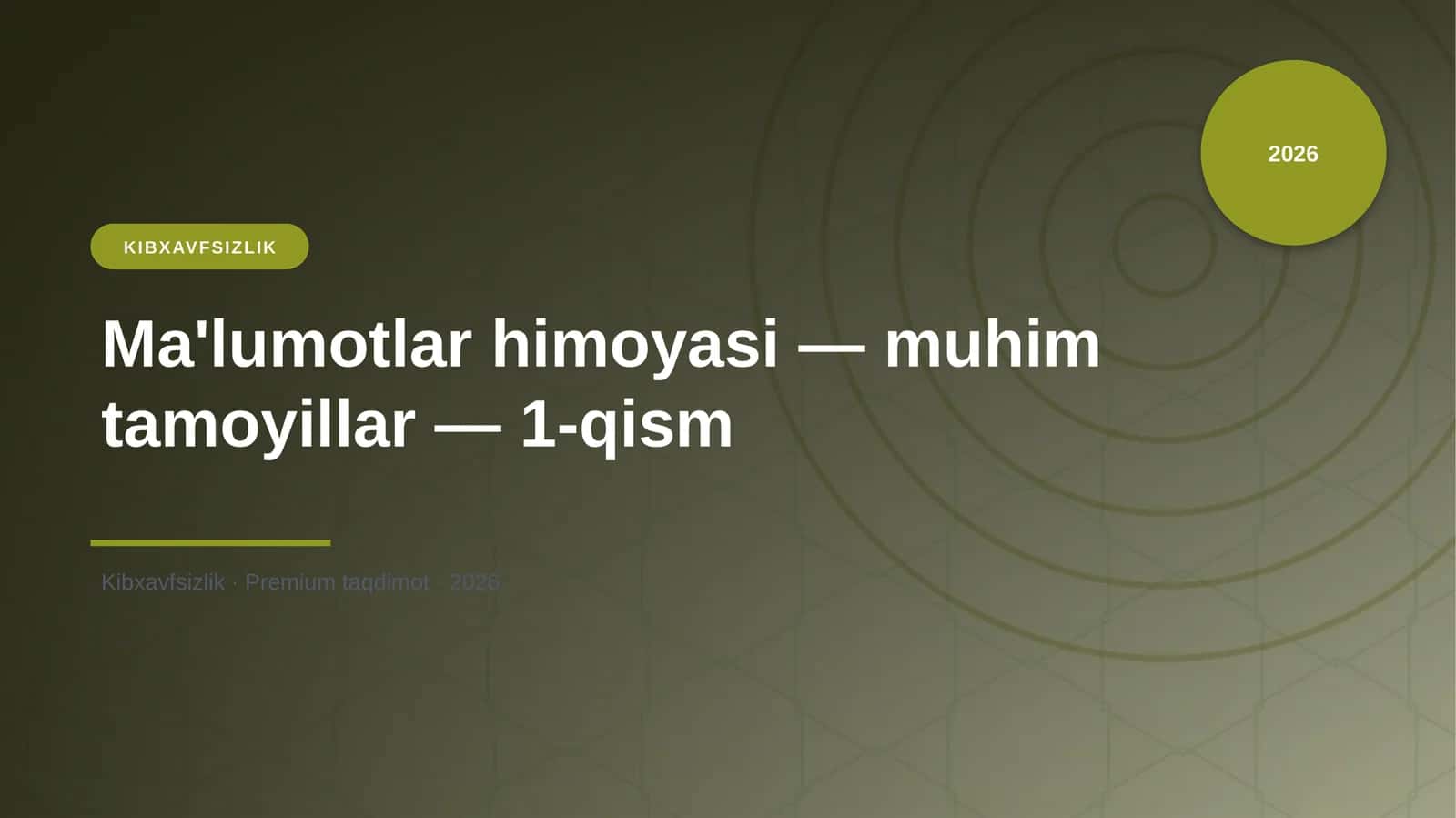 KIBXAVFSIZLIK 1