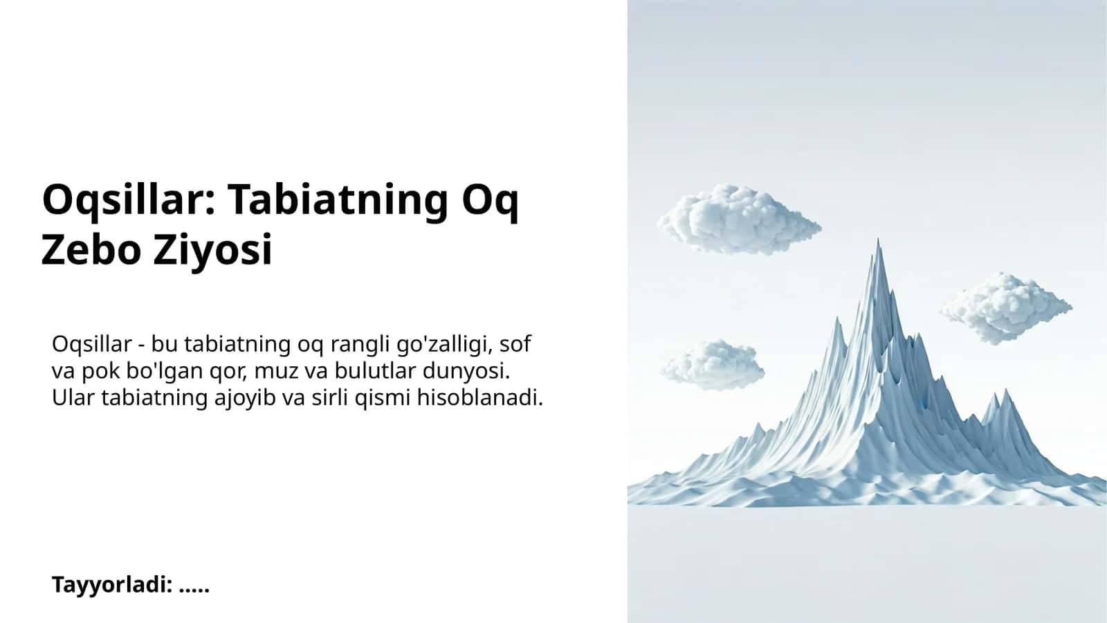 Oqsillar: Tabiatning Oq Zebo Ziyosi 1